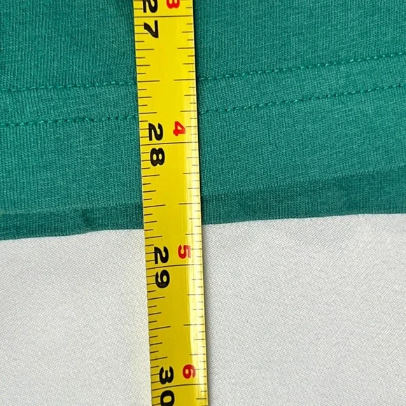 Lacoste Men's Tennis Crocodile Logo Graphic T Shirt Green Cotton Size 6 - Picture 6 of 6